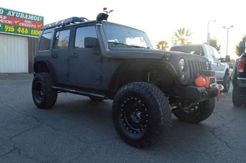 2008 Jeep Wrangler Unlimited X 4x4 4dr SUV BAD CREDIT OK !! - cars &... for sale in Sacramento , CA