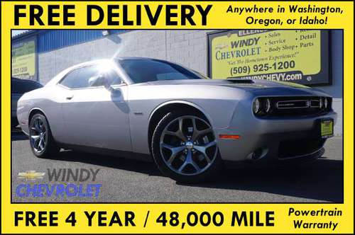 2016 Dodge Challenger R/T V8 Coupe 6-SPEED MANUAL - cars & for sale in Kittitas, WA