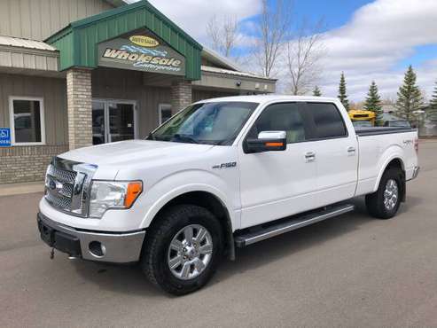 2012 Ford F-150 Lariat 6 5ft box 4x4 4wd Clean out of State Truck for sale in Forest Lake, MN