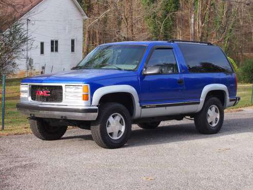 1995 GMC Full Size Yukon 5.7 - cars & trucks - by dealer - vehicle... for sale in Etowah, TN