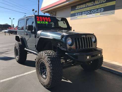 2007 JEEP WRANGLER X 4X4 LIFTED 37"TIRES NEW BEADLOCKS. - cars &... for sale in Medford, OR