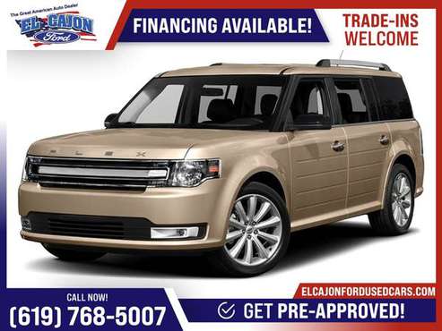 2018 Ford Flex SEL FOR ONLY 422/mo! - - by dealer for sale in Santee, CA