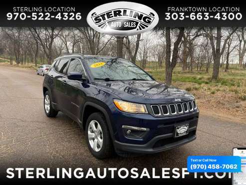 2018 Jeep Compass Latitude 4x4 - CALL/TEXT TODAY! for sale in Sterling, CO