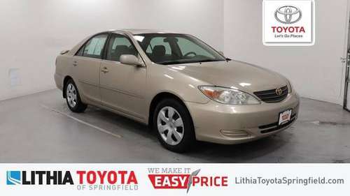 2002 Toyota Camry Certified 4dr Sdn LE V6 Auto Sedan for sale in Springfield, OR