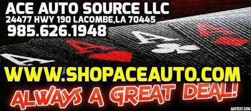 Look! WWW.SHOPACEAUTO.COM - cars & trucks - by dealer - vehicle... for sale in Lacombe, LA