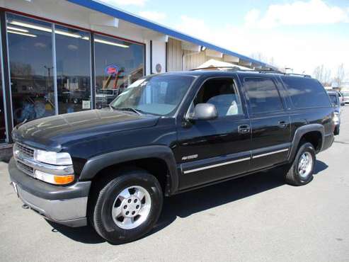 2001 CHEVY SUBURBAN 1500 4X4 - - by dealer - vehicle for sale in Longview, WA