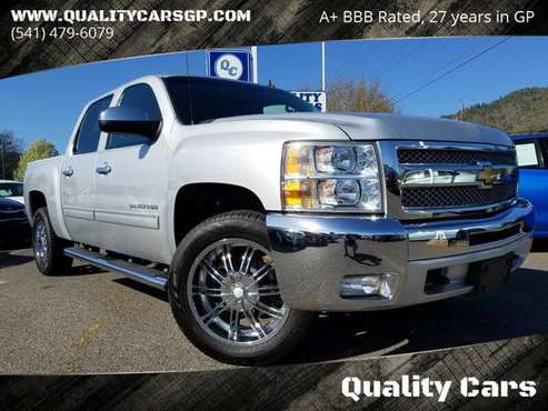 2012 Chevrolet 1500 CrwCab LT 4WD, 1-OWNR, LOW MI, XTRA CLEAN for sale in Grants Pass, OR