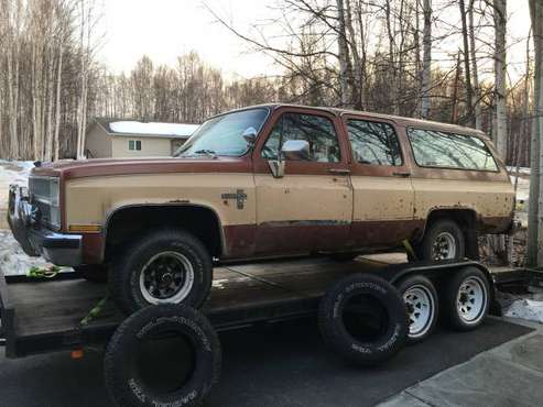 1982 Chevy Suburban Diesel for sale in Fairbanks, AK