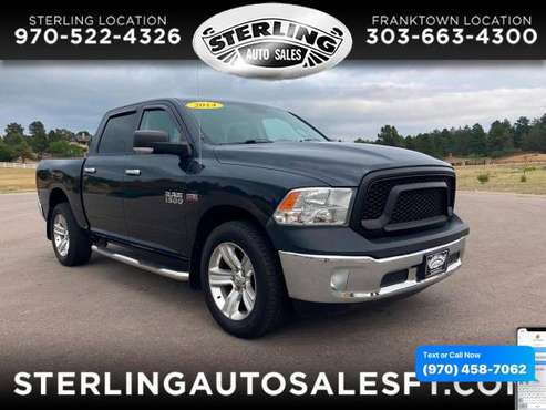 2014 RAM 1500 4WD Crew Cab 140.5 Big Horn - CALL/TEXT TODAY! - cars... for sale in Sterling, CO