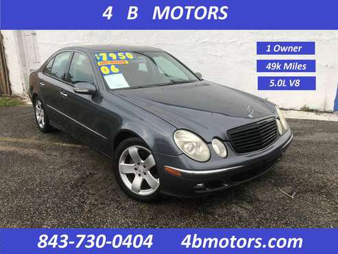 2006 Mercedes E500^^49k Miles^^1 Owner^^ for sale in North Myrtle Beach, SC