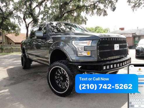 2015 Ford F-150 F150 F 150 Lariat 4x4 4dr SuperCrew 5.5 ft. SB **MUST for sale in San Antonio, TX