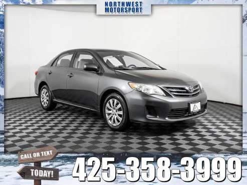 2013 *Toyota Corolla* LE FWD - cars & trucks - by dealer - vehicle... for sale in Lynnwood, WA