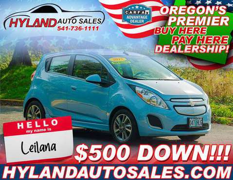 2015 CHEVROLET SPARK EV- 100% ELECTRIC - JUST $500 DOWN oac - cars &... for sale in Springfield, OR