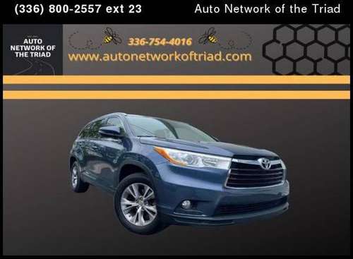 2014 Toyota Highlander Xle - - by dealer - vehicle for sale in Walkertown, NC