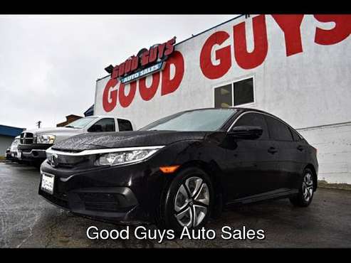2016 Honda Civic Only 43K miles 4dr CVT LX -MILITARY DISCOUNT/E-Z... for sale in San Diego, CA