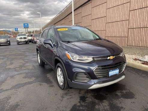 2018 Chevy Chevrolet Trax LT hatchback Storm Blue Metallic - cars &... for sale in Post Falls, WA