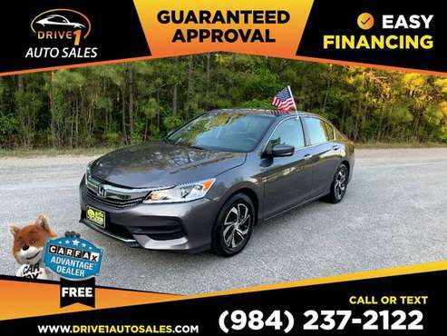 2017 Honda Accord LX PRICED TO SELL! - - by dealer for sale in Wake Forest, NC