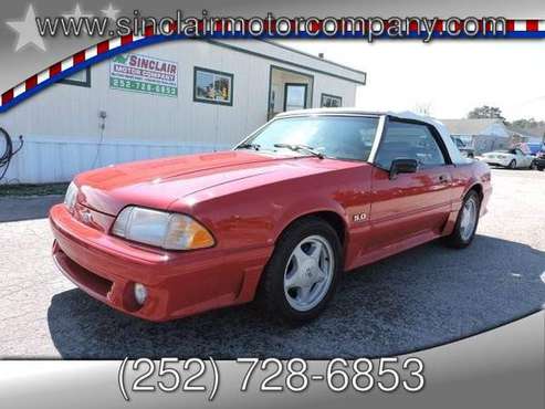 1993 Ford Mustang GT ALL TRADE INS WELCOME! - cars & trucks - by... for sale in Beaufort, NC