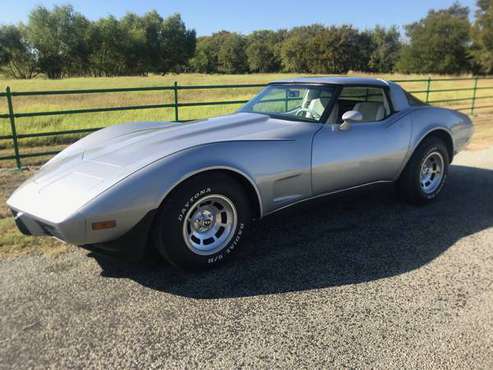 1979 Corvette, #'s match, 79K, Auto for sale in Pilot Point, TX