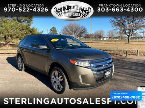 2014 Ford Edge 4dr Limited AWD - CALL/TEXT TODAY! - cars & trucks -... for sale in Sterling, CO