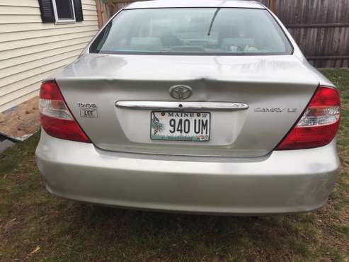 2003 Toyota Camry LE - cars & trucks - by owner - vehicle automotive... for sale in Scarborough, ME