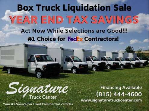 Box Truck Liquidation Tax Savings Event for sale in Sioux Falls, SD