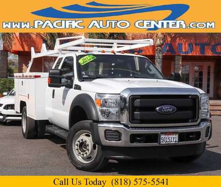 2015 Ford F450 XL Diesel Dually Utility Work Truck #33077 - cars &... for sale in Fontana, CA