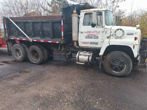 Dump Truck with Snow Blade - cars & trucks - by owner - vehicle... for sale in Detroit, MI