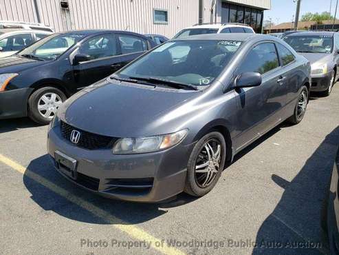 2010 Honda Civic Coupe 2dr Automatic LX Gray for sale in Woodbridge, District Of Columbia