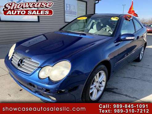 2002 Mercedes-Benz C-Class 2dr Cpe 2.3L - cars & trucks - by dealer... for sale in Chesaning, MI
