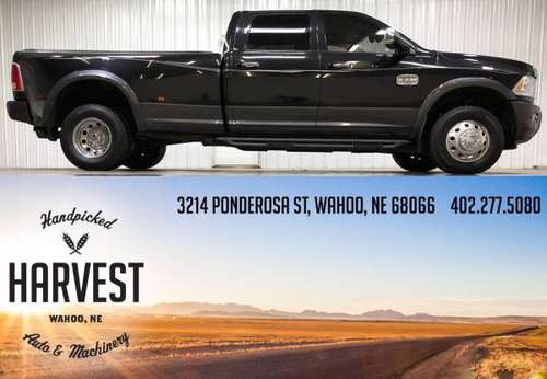 2015 RAM 3500 Laramie Longhorn C/C L/B DRW 6.7L Cummins Auto 4X4! for sale in Wahoo, NE