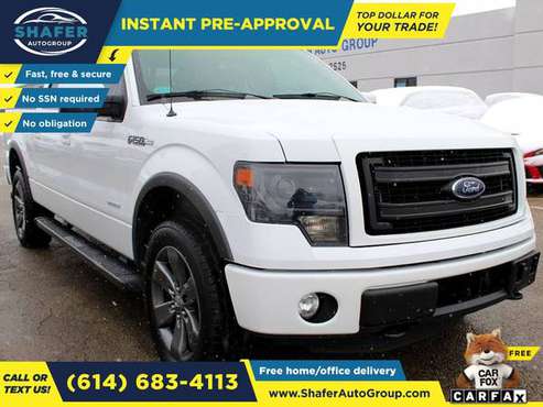 $373/mo - 2013 Ford F150 SUPERCREW - Easy Financing! - cars & trucks... for sale in Columbus, NC