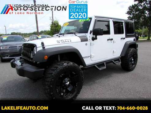 2015 Jeep Wrangler Unlimited Willys Wheeler Sport 4WD - cars &... for sale in Mooresvile, NC