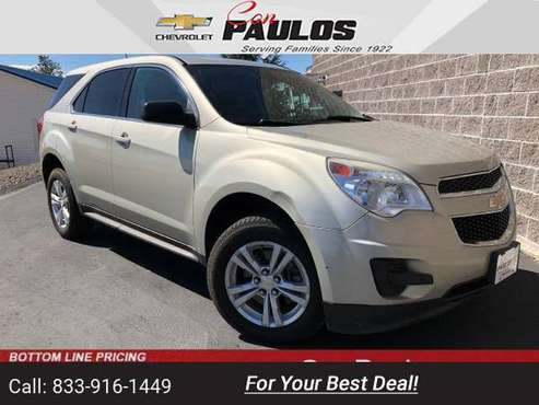 2014 Chevy Chevrolet Equinox LS suv Champagne Silver Metallic for sale in Jerome, ID
