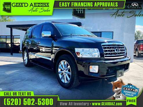 2010 Infiniti QX56 for $11,995 or $185 per month! - cars & trucks -... for sale in Tucson, AZ