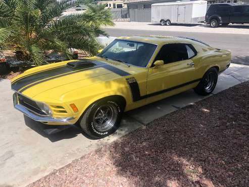REAL 1970 Ford Mustang Boss 302 for sale in Las Vegas, AZ