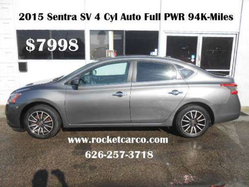 2015 Nissan Sentra SV 4dr Sedan TAX SEASON SPECIALS!!!!!! - cars &... for sale in Covina, CA
