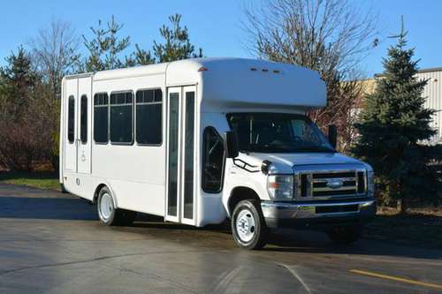 2014 Ford E-350 13 Passenger Shuttle Bus - cars & trucks - by dealer... for sale in Crystal Lake, IA