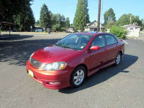 2005 Toyota Corolla S CARFAX 1 OWNER! FINANCING FOR ALL SITUATIONS!!... for sale in WASHOUGAL, OR