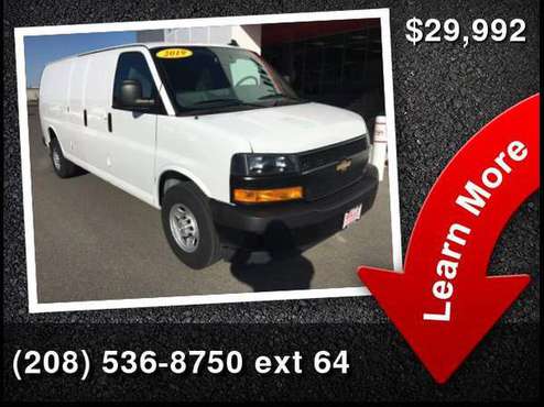 2019 Chevrolet Chevy Express Cargo Van - - by dealer for sale in Twin Falls, ID