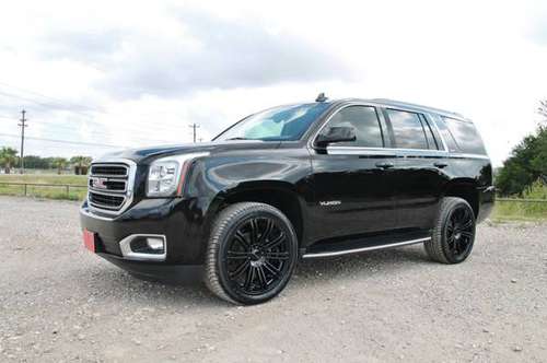 2017 GMC YUKON SLT 4X4 - LOADED - 22s - BLK ON BLK - NAV - LOW... for sale in Liberty Hill, MO