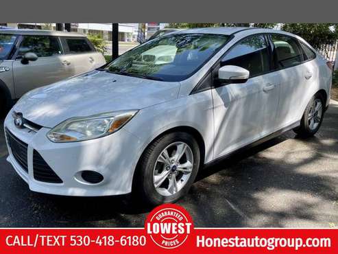 2014 Ford Focus SE 4dr Sedan with - - by dealer for sale in Chico, CA