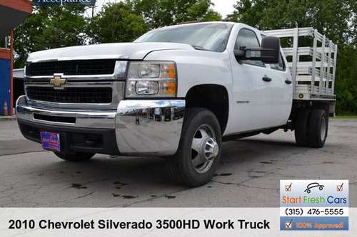 *DIESEL*2010 Chevrolet Silverado 3500 HD Work Truck Crew Cab DRW* for sale in Syracuse, NY