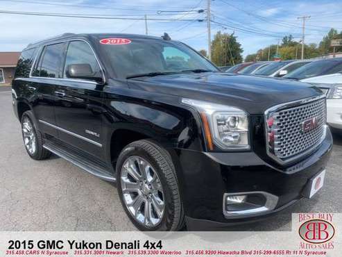 2015 GMC Yukon Denali 4X4 SUPER CLEAN EASY APPROVAL for sale in Syracuse, NY