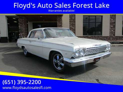 1962 CHEVROLET IMPALA - cars & trucks - by dealer - vehicle... for sale in Forest Lake, MN