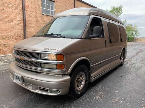 2002 Chevy Conversion Van By Explorer HighTop - - by for sale in Addison, IL