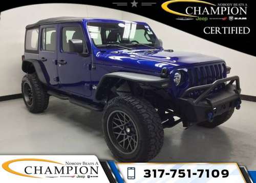 2018 Jeep Wrangler 4WD 4D Sport Utility / SUV Unlimited Sport - cars... for sale in Indianapolis, IN