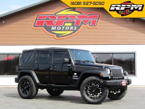 2015 Jeep Wrangler Unlimited/4WD 4dr Sport - - by for sale in New Glarus, WI