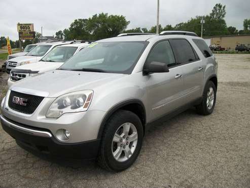 2008 GMC ACADIA 3ROW SEAT 4WD-------------------------- WE CAN FINANCE for sale in New Paris, IN