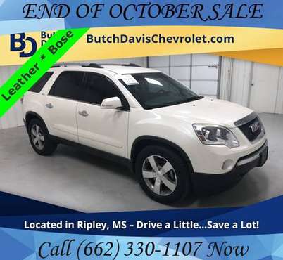 2012 GMC Acadia SLT AWD 7-Passenger SUV w Leather For Sale for sale in Ripley, TN